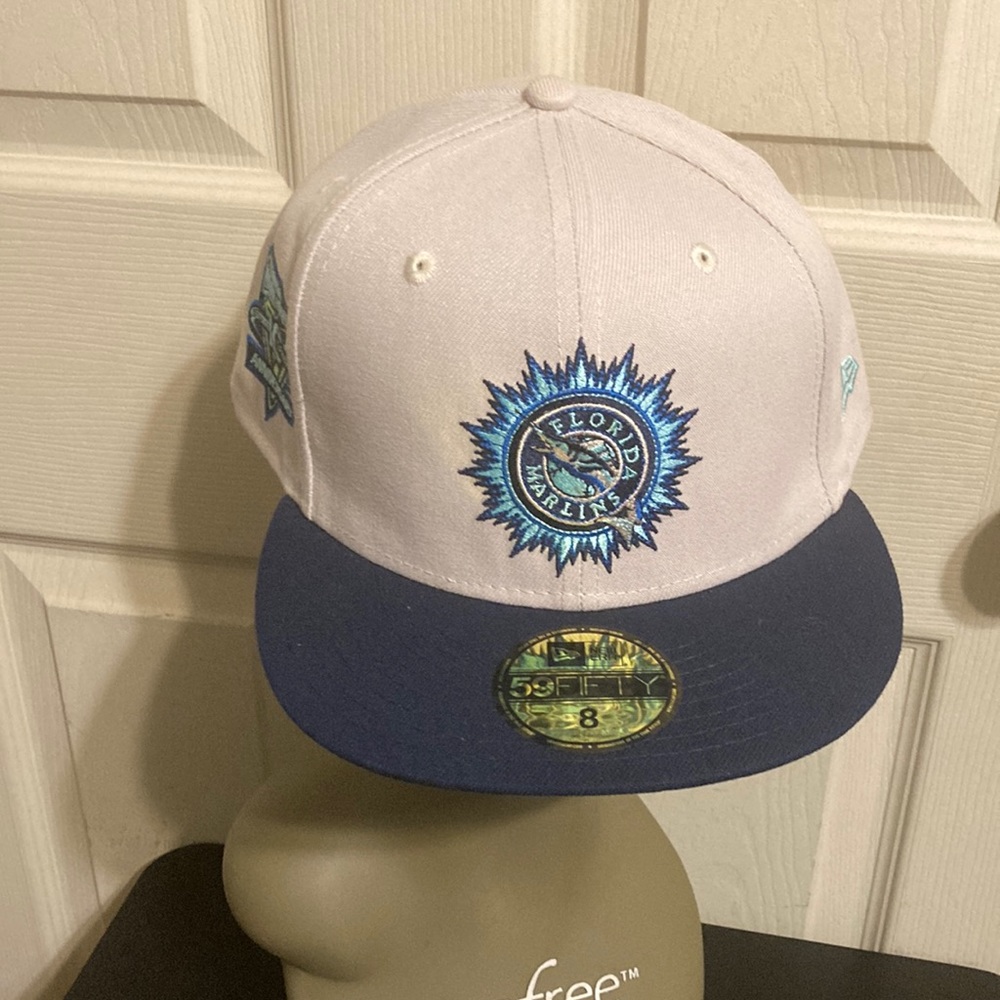 Florida Marlins MLB Authentic Shoreline 59FIFTY New Era cap